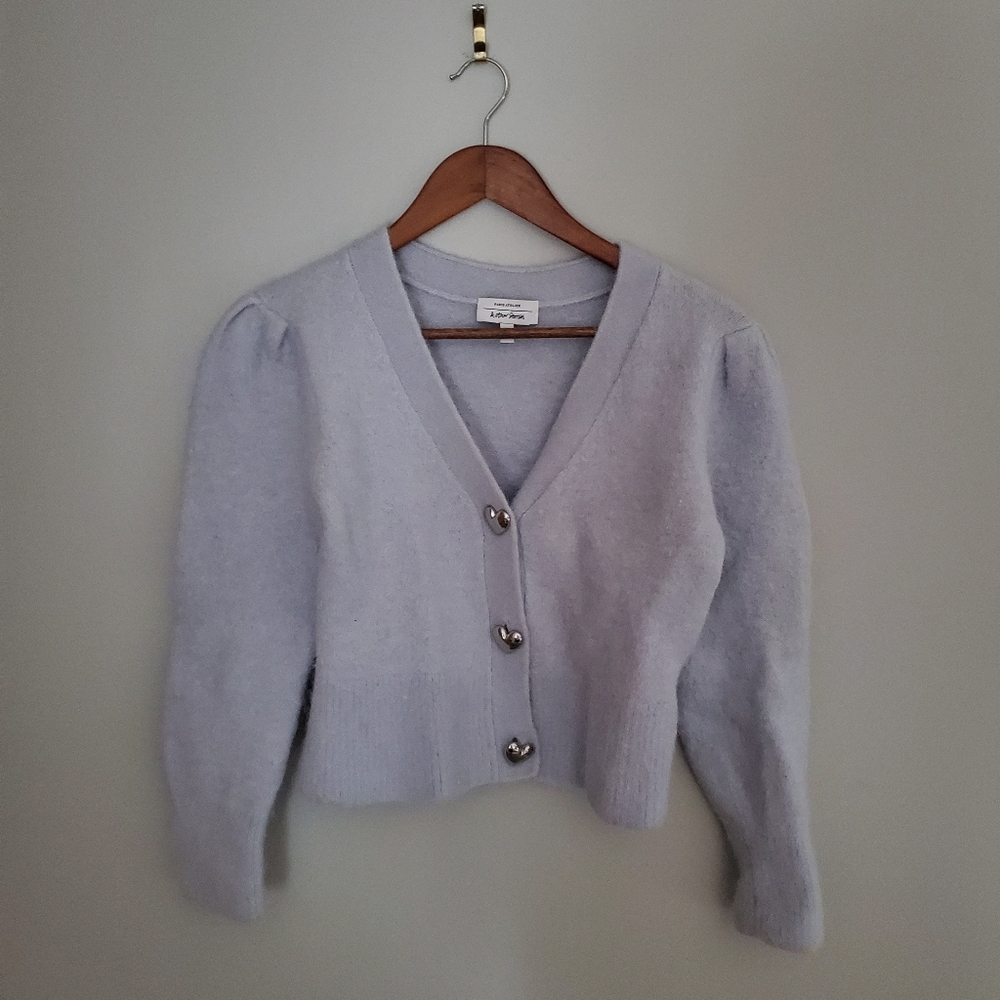 & Other Stories | Powder Blue Button Up Cardigian